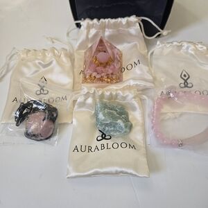 Aurabloom New Subscription IGift Box, Necklace, Bracelet, Prism, Stone